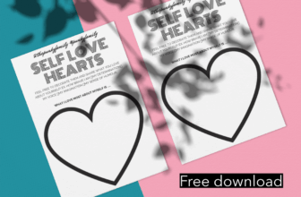 Free Self Love Activity Hearts Download – Punky Moms
