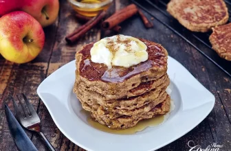 Apple Oatmeal Pancakes – No Refined Sugar, Gluten-Free