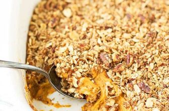 Healthier Sweet Potato Casserole | Easy Lower-Sugar Recipe!