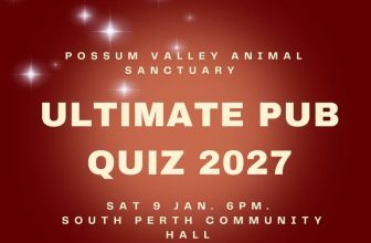 Possum Valley Animal Sanctuary Inc.: Coming Event: PVAS Quiz Night 2027