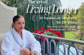 Longevity tips by Dr. Konig at Brenners, Baden Baden Germany