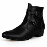 Men’s Grinders Louisiana Brown COWBOY Real Leather Western Pointed Toe Boots
