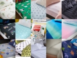 Vibrant Kids, Animal, Space, Football, Butterfly Designs Fitted or Flat Sheets