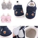 Infant  Baby Girls Boys  Walking Warm Shoes  outdoor Soft Soles Anti-slip Winter