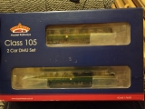 BACHMANN 31-536 CLASS 105 CRAVENS 2 CAR DMU IN BR GREEN – DCC FITTED
