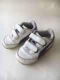 PUMA BABY TRAINERS Shoes SIZE Infant 5 UK White Sports Sticky Strap On