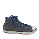 Converse All Star Chuck Taylor Grey Fabric Trainer Sneaker UK 4 Eur 37