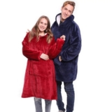 Winter Hoodies Sweatshirt Women Men Pullover Fleece Giant TV Oversized Blanket