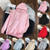 Women Long Sleeve Crew Neck Sweatshirt with Pocket Casual Streetwear Hoodies