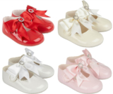 Baby Shoes Bow Diamante Baypods B060 Special Occasion Christening