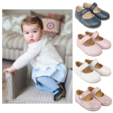 Baby Girl LEATHER Shoes Baypods EMMA Pre Walkers Soft Sole