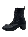 Clarks Lace Up Boots/23Cm/Black/Leather 11211