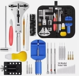 147PCS Watch Repair Tool Kit Back Case Opener Remover Spring Pin Bars Watchmaker