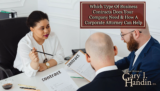 Consult A Corporate Attorney Before Signing A Contract