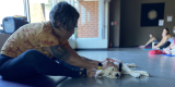 Puppy Yoga on June 21st