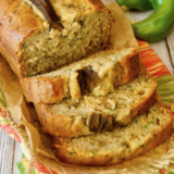 Hatch Chile Zucchini Bread | Cooking On The Weekends