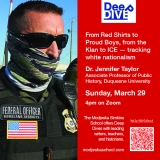 Deep Dive March 29 on Zoom: tracking white nationalism in America