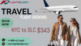 New York to Salt Lake City $343 Round Trip in May