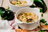 Shrimp and Roasted Poblano Chowder