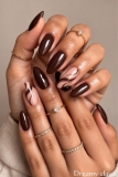 30 Elegant Brown Nail Ideas You’ll Love