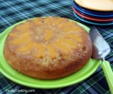 Recipe of the Week Newsletter: Peach Upside-Down Cake